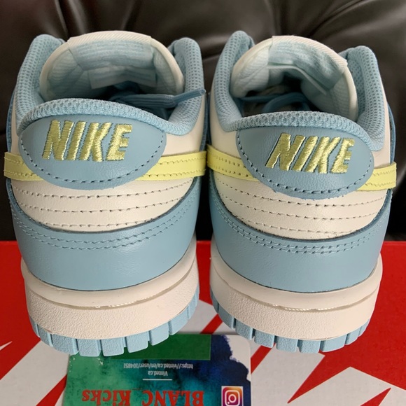 WOMENS Nike Dunk Low OCEAN BLISS - Picture 7 of 10
